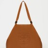 Bolso Eterial en cuero graneado Marron