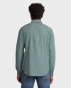 Camisa Micro Plaid Poplin Hombre 4469