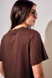 Remerón Brillos Viscosa Marron