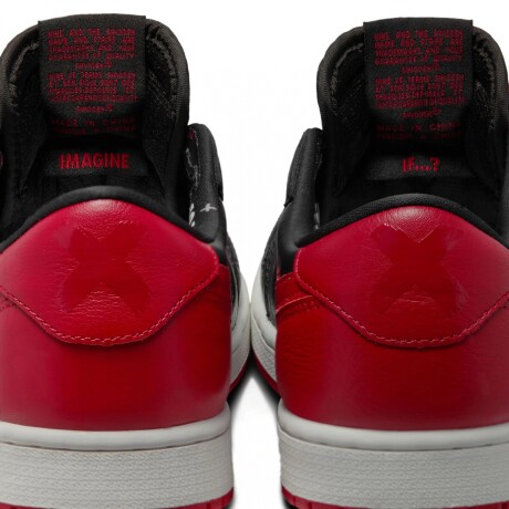 Championes Nike Air Jordan 1 Retro Low BANNED Black