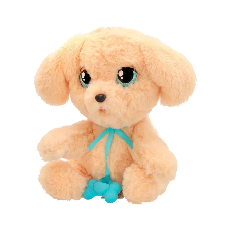 Peluche Cachorro Interactivo 22cm Labrador Baby Paws Beige