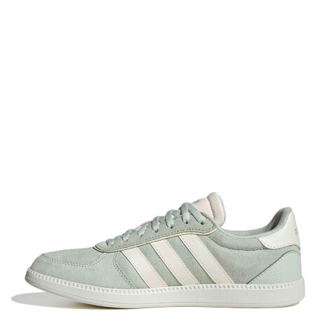 Championes de Mujer Adidas Breaknet Sleek Verde - Blanco