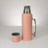 Termo en acero inox con Manija de 1 lt Rosado