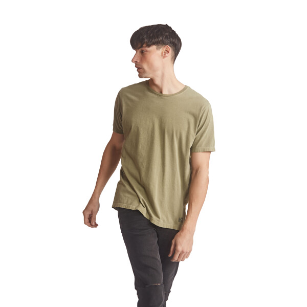 Remera de Hombre KristoBelga Verde Oliva