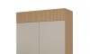 Aéreo 2 Puertas Realeza Premium 80cm Marron/Gris Aéreo 2 Puertas Realeza Premium 80cm Marron/Gris