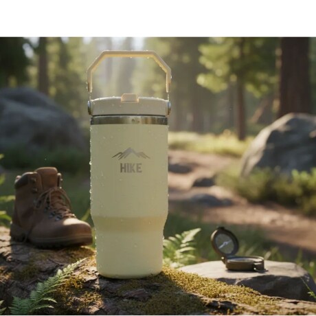 Termo HIKE Grip Max 890 ML Color Crema