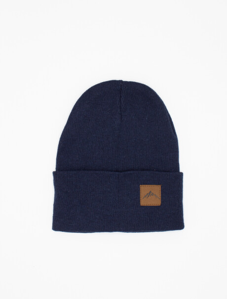 Gorro de lana Bariloche Marino