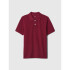 V-BTS SS PIQUE POLO RED DELICIOUS