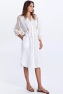 VESTIDO CAMISERO LEFKADA Blanco
