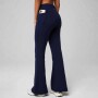 Pantalón Oasis High-Waisted Crossover Flare Mujer Deep Navy