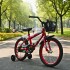 Bicicleta Infantil Sport Rod 16 Canasto Parrilla Guardabarros Rojo 1