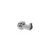 Percha simple Austin Cromada Brillante Percha Simple Austin Cromada Brillante