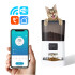 Dispensador Alimentador Mascotas Smart Inteligente Con Cámara 4lt Du4lb-vs ALIMENTADOR SMART C/CAMARA DU4LB-VS