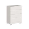 Cómoda Maia 4 Cajones Blanco Cómoda Maia 4 Cajones Blanco