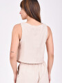 MUSCULOSA VILO BEIGE CLARO