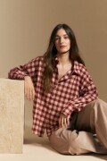 CAMISA BRIONY Ladrillo