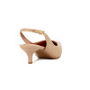Zapato Vizzano Mujer Lvx Taco 5cm Punta Fina Beige