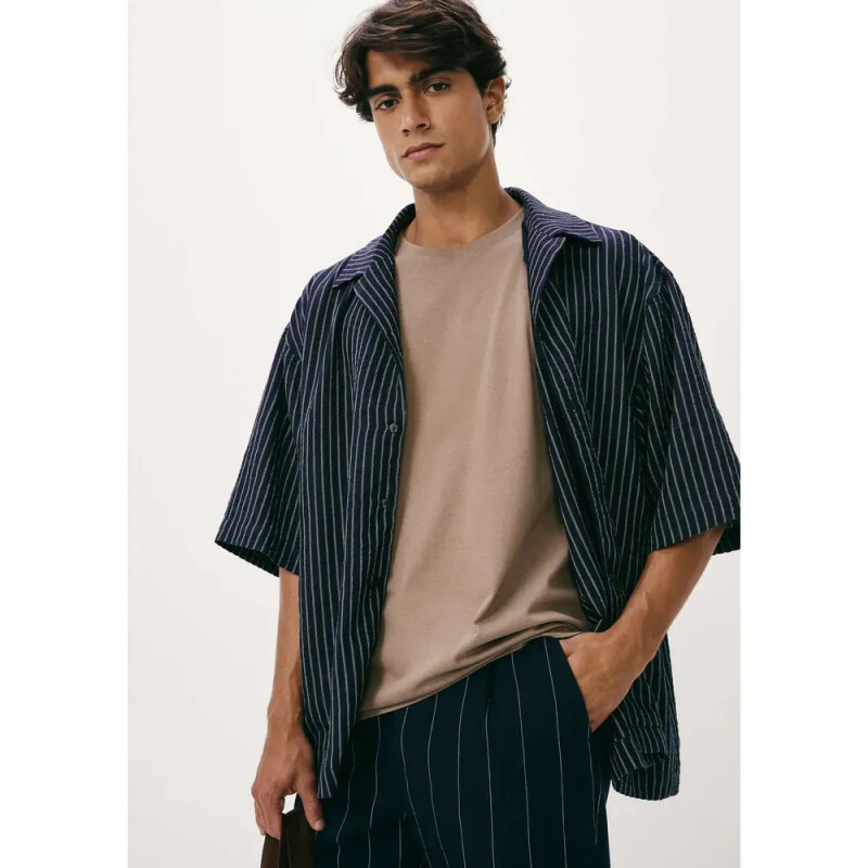 CAMISETA MM MASC MARROM MEDIO