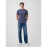 V-FRCH MINI LOGO TEE MILITARY BLUE