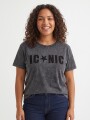 REMERA SOLENNE GRIS OSCURO