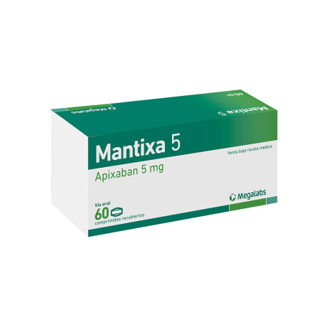 Mantixa 5mg 60 Comprimidos – Medicamento / Control de Presión Arterial Mantixa 5mg 60 Comprimidos – Medicamento / Control de Presión Arterial