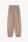 PANTALON ARRUGADO Beige