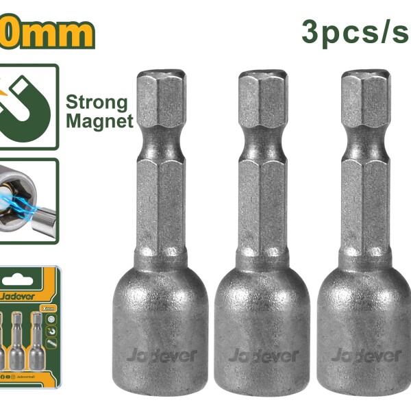 ADAPTADOR MAGNET 10MM ENC 1/4 JADEVER ADAPTADOR MAGNET 10MM ENC 1/4 JADEVER