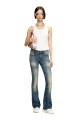 Jean Para Mujer Bootcut - 1969 D-Ebbey Azul Medio