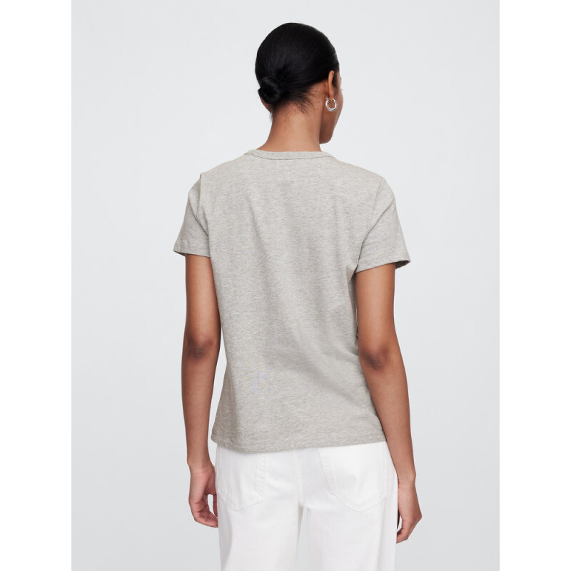 V-SS FAV CREW SOLID LIGHT HEATHER GREY