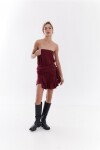 Vestido Calypso Bordó