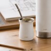 Mate Comet Amalfi 160 ml Acero Inoxidable Blanco