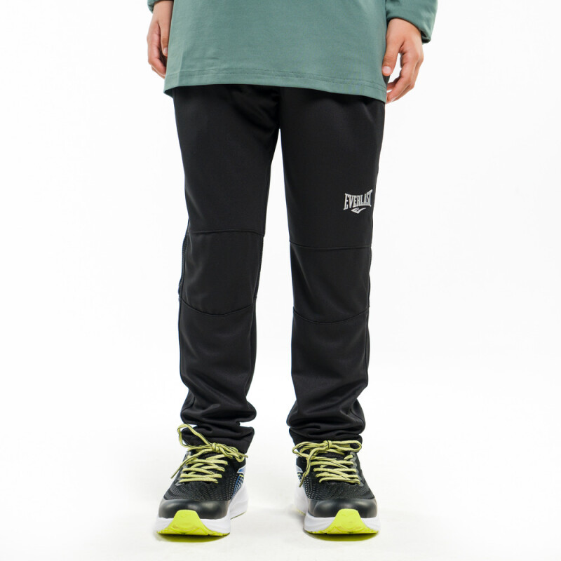 PANT BOYS POLY JR T-TECH-BK NEGRO