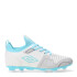 Championes Infantiles Umbro Flash HG Blanco - Celeste