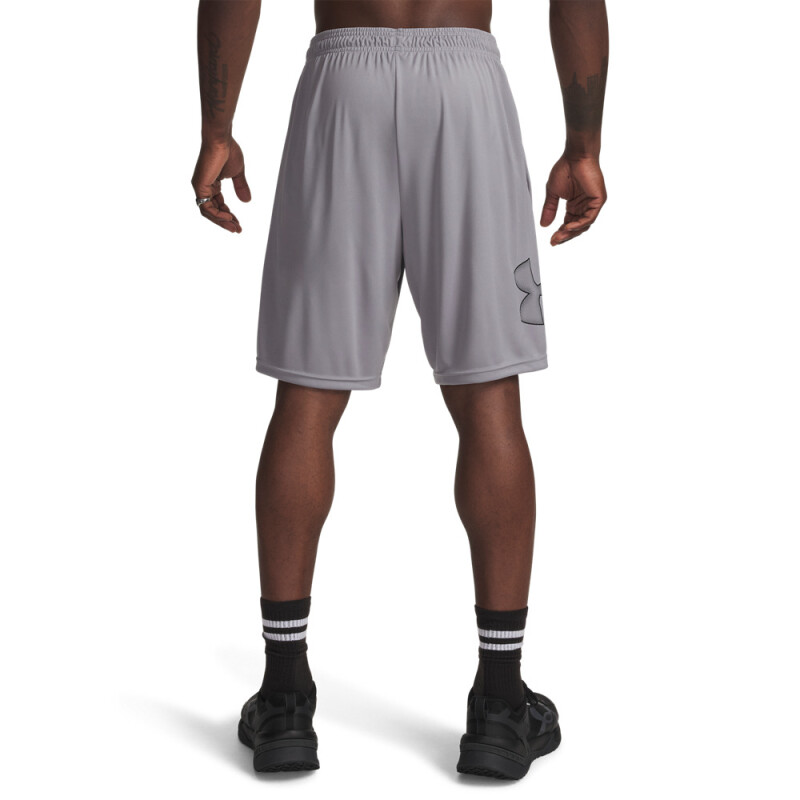 UA TECH GRAPHIC SHORT-RED GRY-035