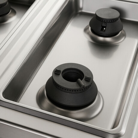 Cocina de 4 Fuegos con Base a Gas/Supergas Cocina de 4 Fuegos con Base a Gas/Supergas