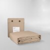 SÁBANA FRENCH FLAX LINEN MARRON - SUPER KING
