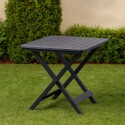 Mesa Plegable Símil Madera Jardin Terraza Mesa Plegable Símil Madera Jardin Terraza
