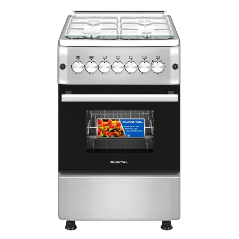 Cocina Gas Punktal Con Grill Inoxidable Pk-1960 Cocina Gas Punktal Con Grill Inoxidable Pk-1960