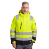Diadora Gar M - Utility Hv&rain Hv Jacket Iso 20471 External Shell Amarillo Fluo
