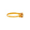 Anillo Solitario-Oro bajo-Piedra zirconia-AN8024 conpiedra