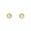 Caravanas Punto de Luz oro- Oro bajo - Zirconia - CA8061 conpiedra