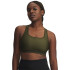 UA Crossback Mid Bra-PPL GRN-308