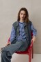 REMERA JORDANA Azul Francia