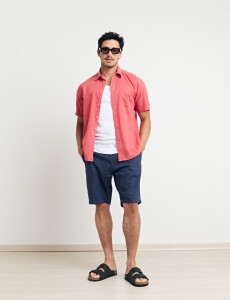 012265 CAMISA HARRINGTON LABEL Coral