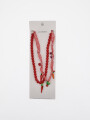 COLLAR ARTEMISA ROJO