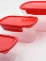 CONTENEDOR SET X 3 ROJO (V)