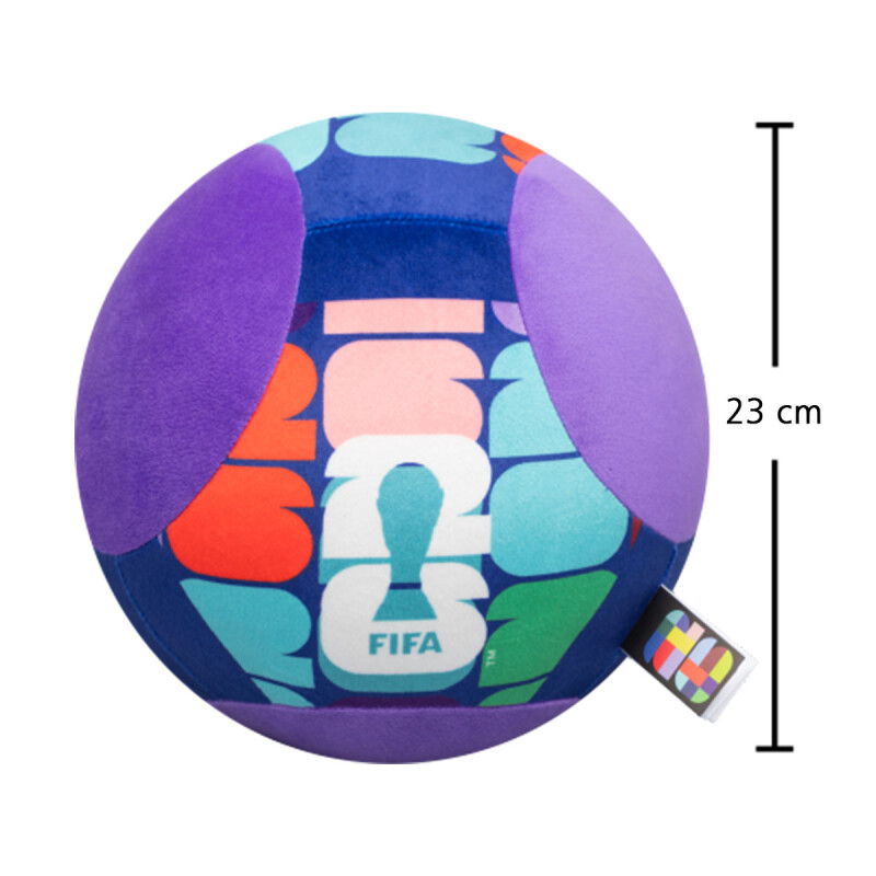 Pelota Peluche FIFA World Cup 2026 con sonidos 23 cm Pelota Peluche FIFA World Cup 2026 con sonidos 23 cm