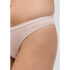 KIT COM 3 CALCINHAS FEM PRETO/BEGE/BRANCO