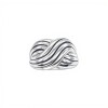 Anillo Cruzado- Plata 925 - Sin Piedra - AN4716 conpiedra