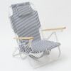 S41DBC Reposera Playa Reclinable Mochila Sunnylife - Coastal Blue